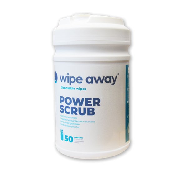 PowerScrub vorbefeuchtete Tücher